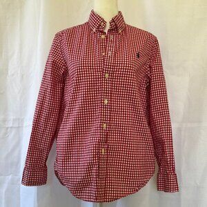 Ralph Lauren Red Gingham Women's Shirt